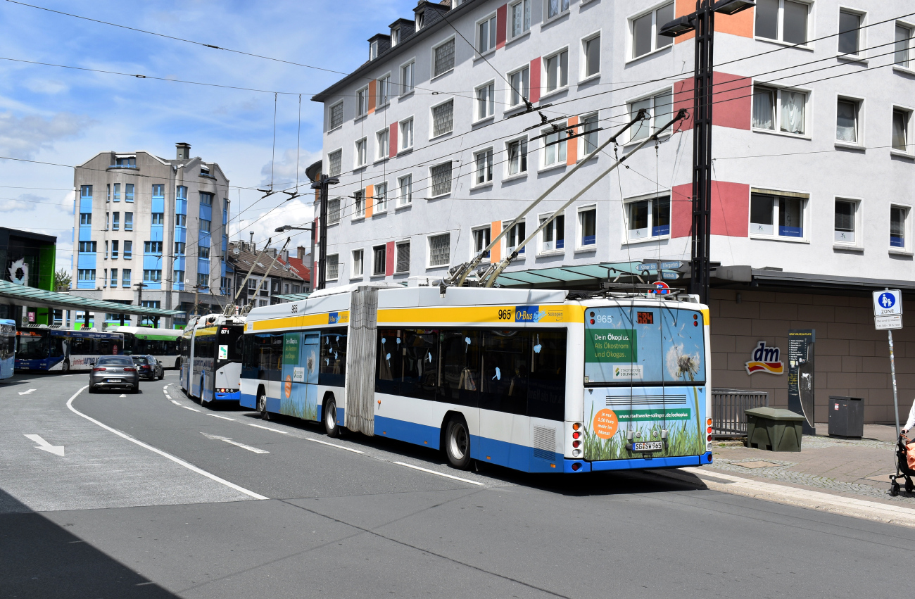 Золинген, Hess SwissTrolley 3 (BGT-N2C) № 965