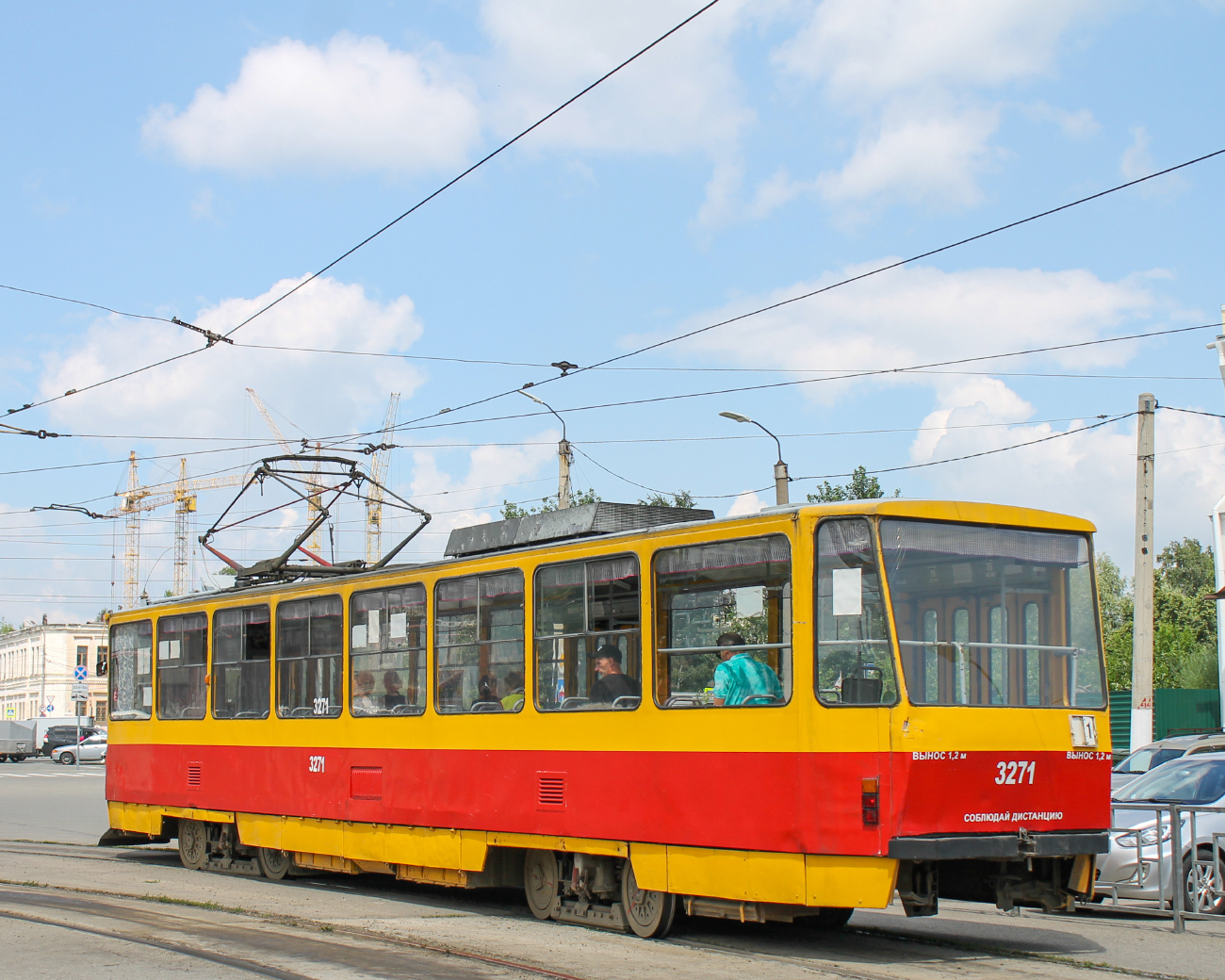 Barnaul, Tatra T6B5SU — 3271 Barnaul, Tatra T6B5SU — 3271