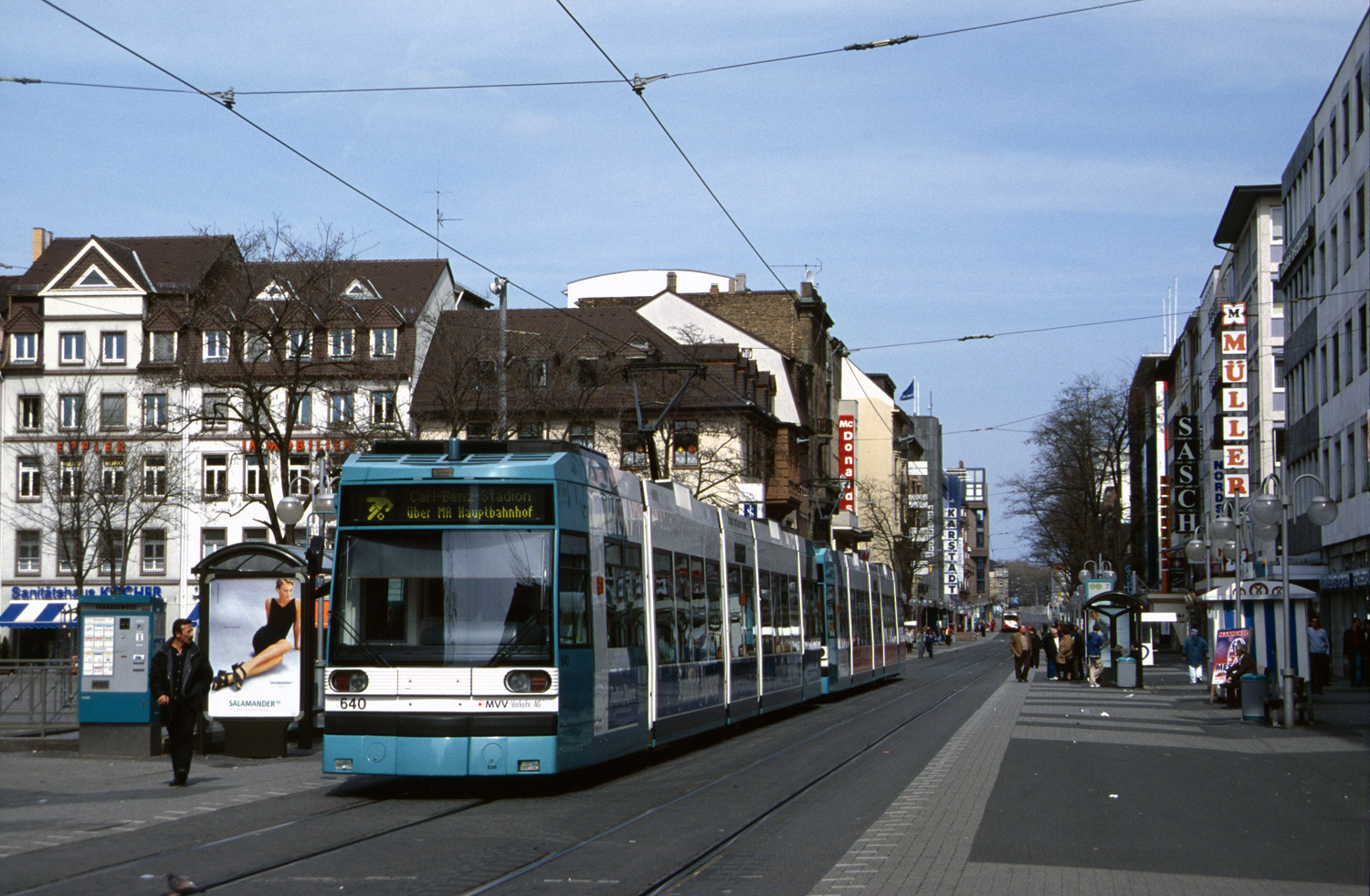 Rhein-Neckar, Duewag 6MGT # 640