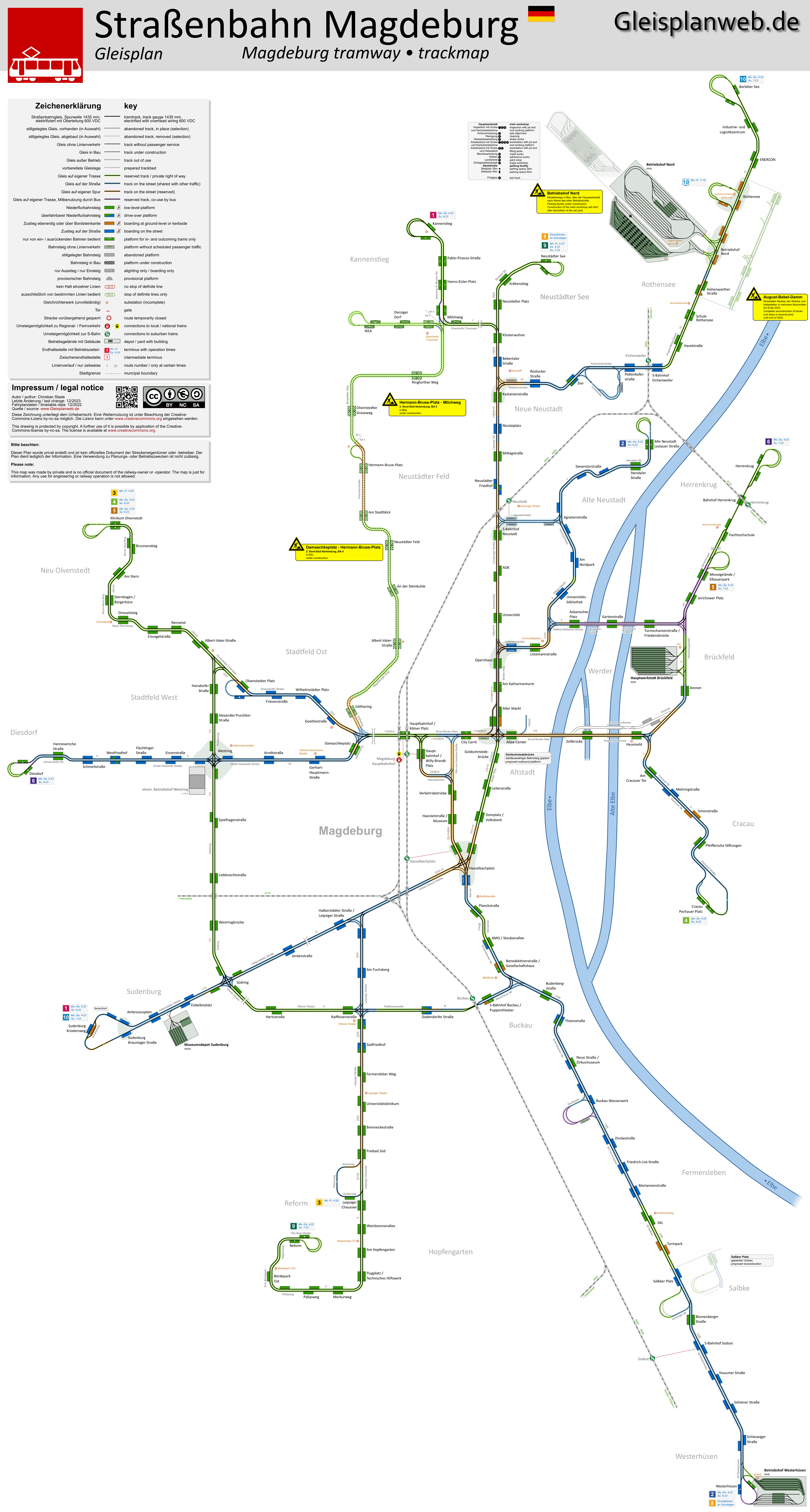 Magdeburg — Maps • Netzpläne