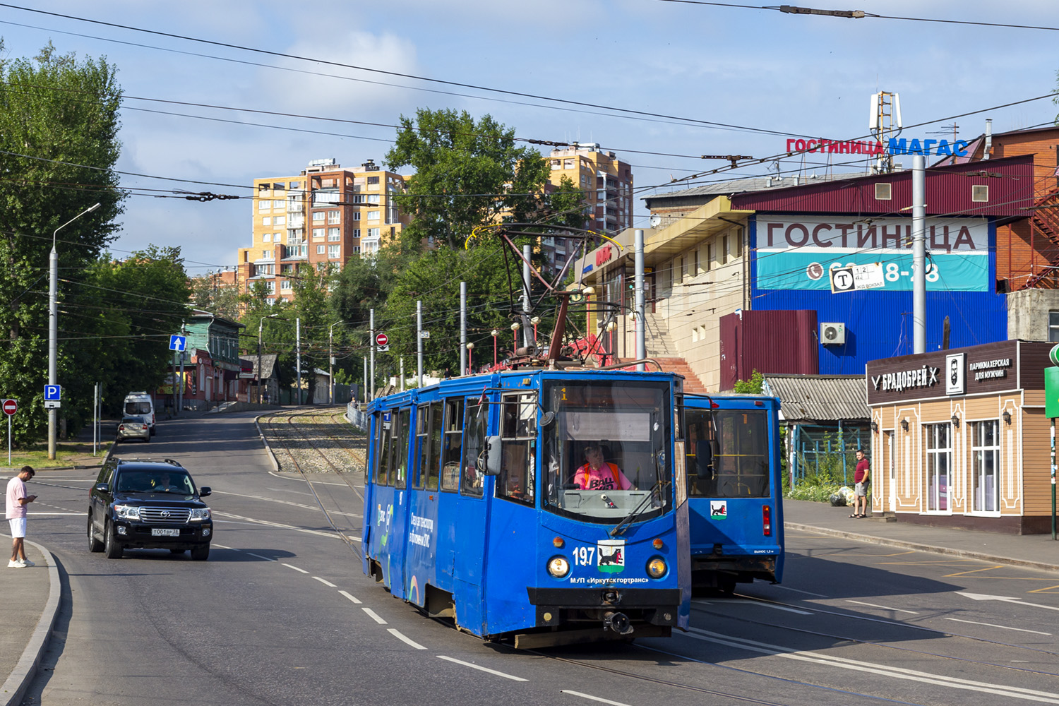 Иркутск, 71-605ТН (КТМ-5М3Р8) № 197