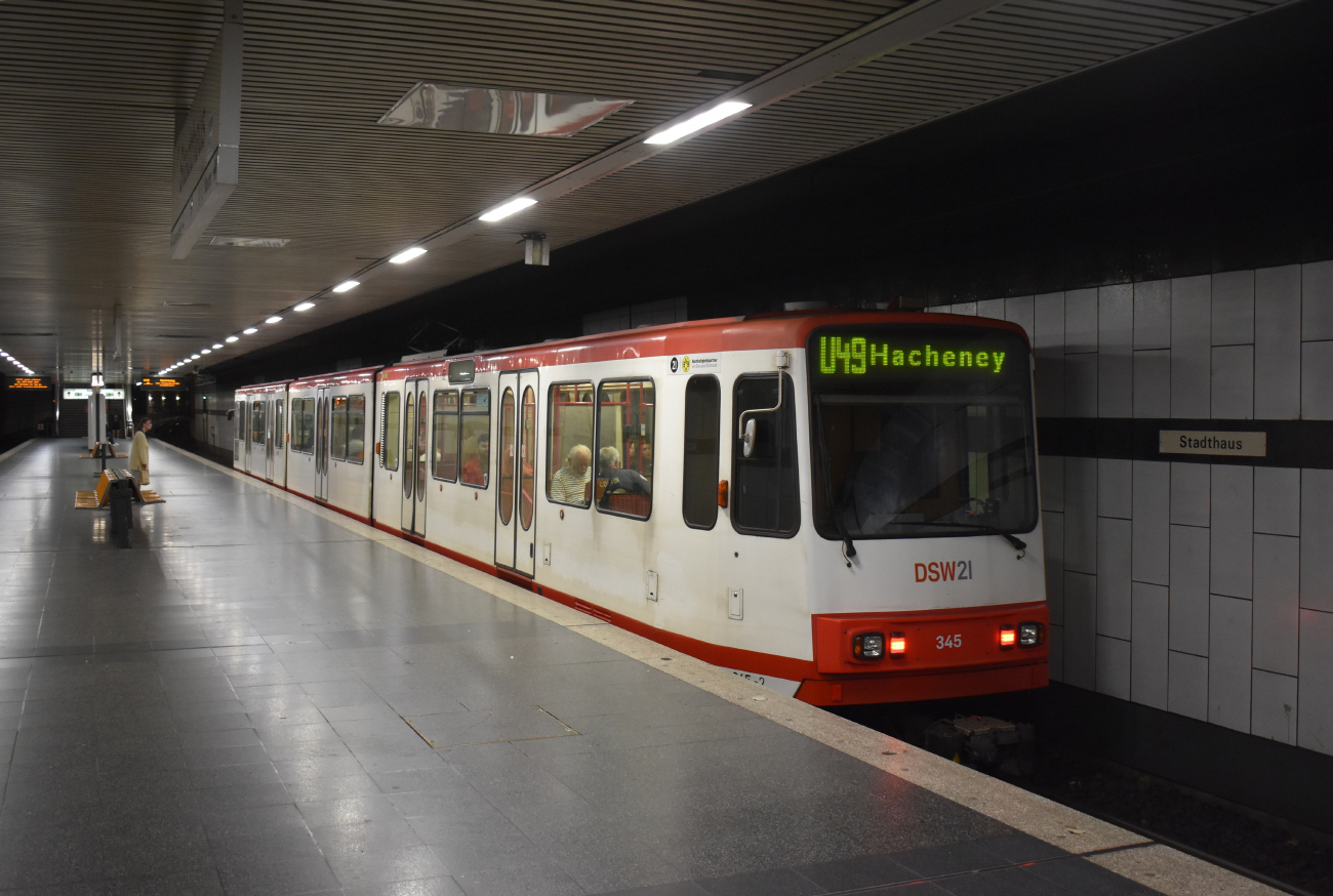 Дортмунд, Duewag B80C/8 № 345