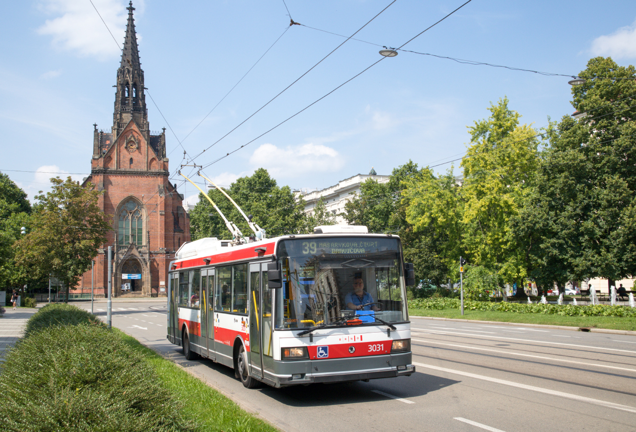 Брно, Škoda 21Tr № 3031