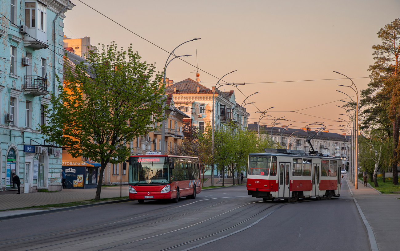 Киев, Tatra T6A5 № 316