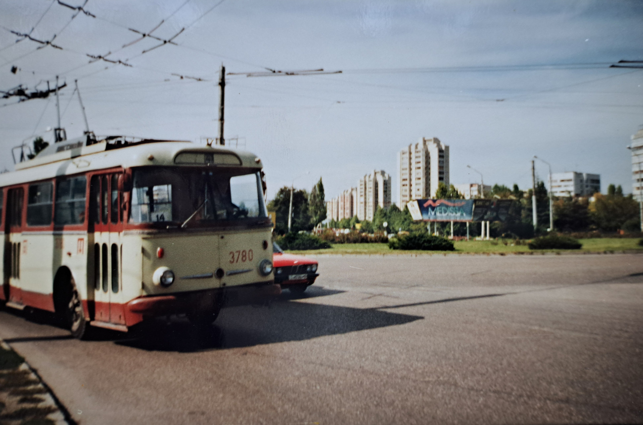 Krymo troleibusai, Škoda 9TrH29 nr. 3780; Krymo troleibusai — Historical photos (1959 — 2000)