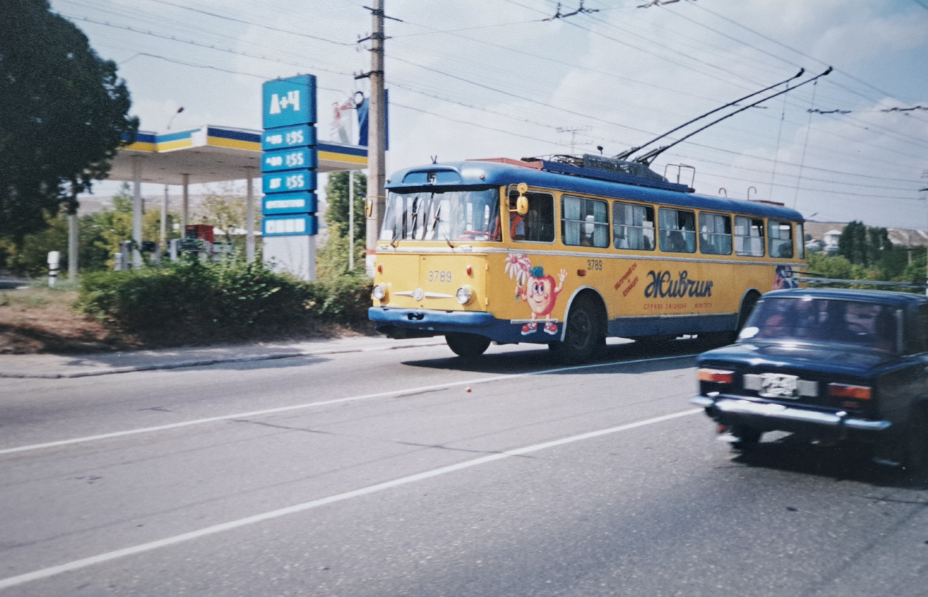 Крымский троллейбус, Škoda 9TrH29 № 3789