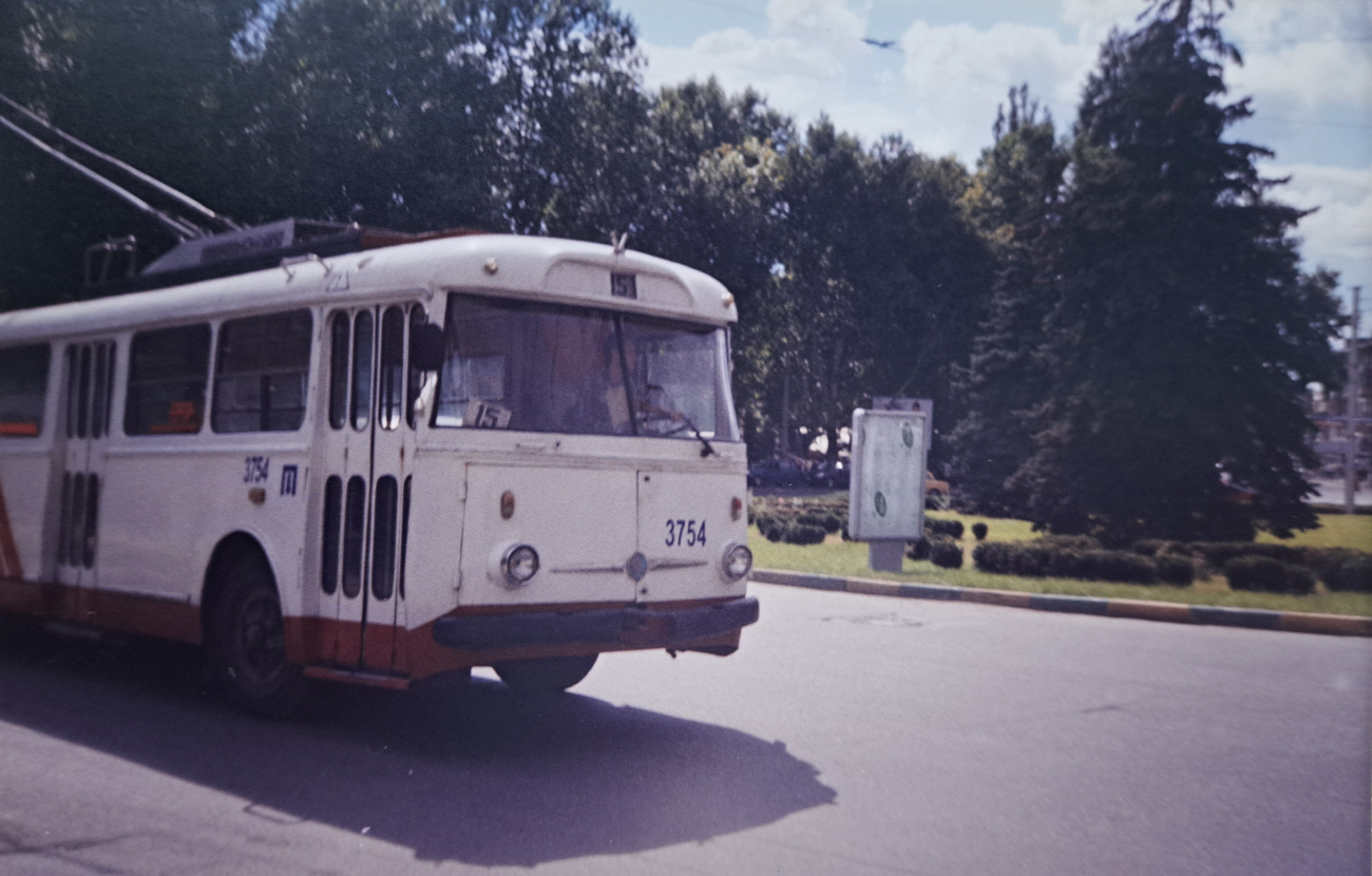 Крымский троллейбус, Škoda 9TrH27 № 3754