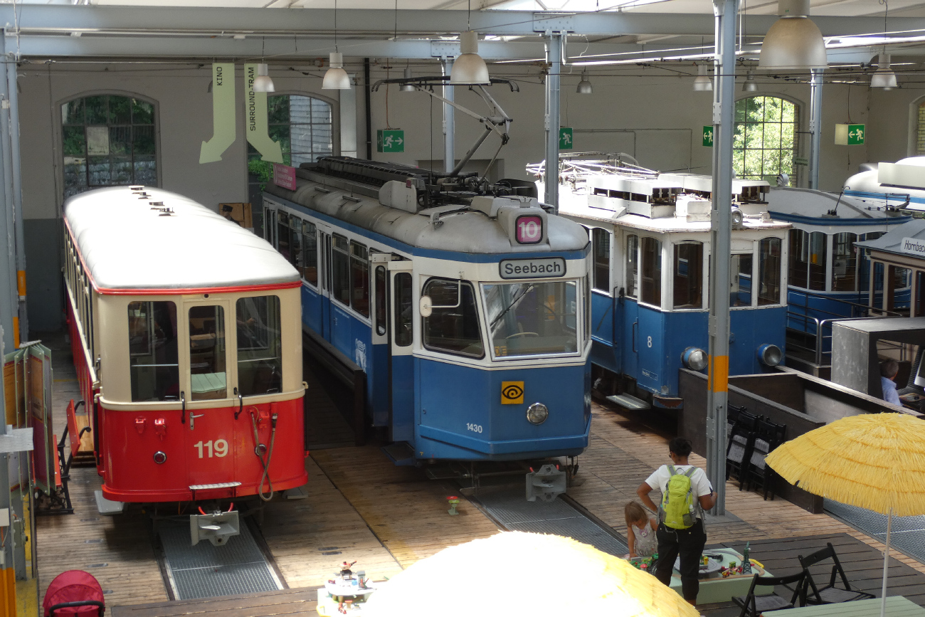 Цюрих, Четырёхосный прицепной вагон № 119