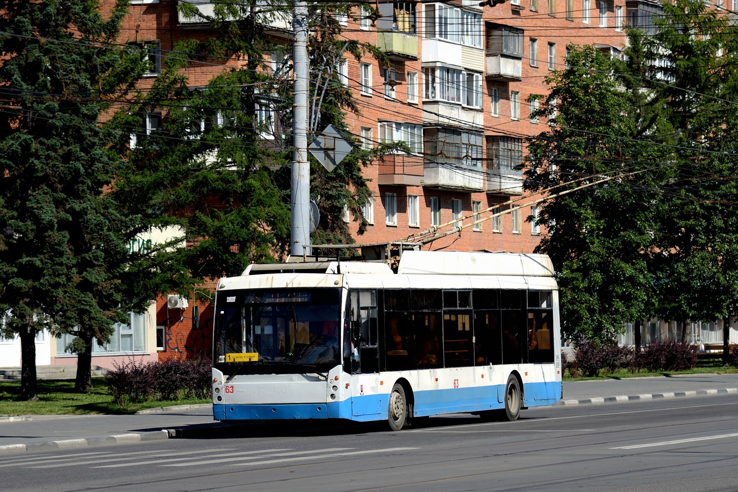 Тула, Тролза-5265.00 «Мегаполис» № 63 Тула, Тролза-5265.00 «Мегаполис» № 63