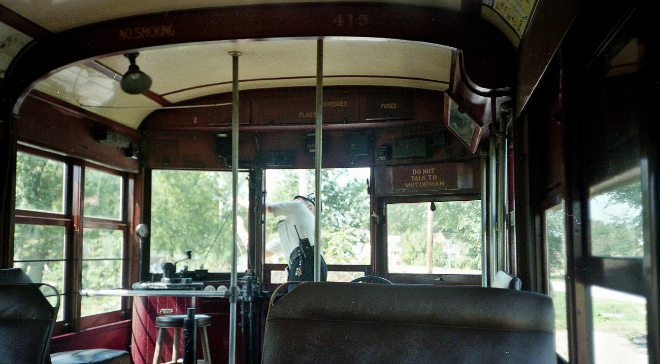 Union, St. Louis interurban motor car № 415