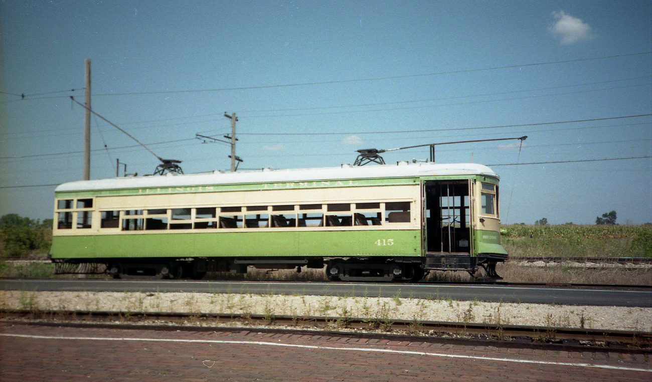 Юнион, Интерурбан St. Louis моторный № 415