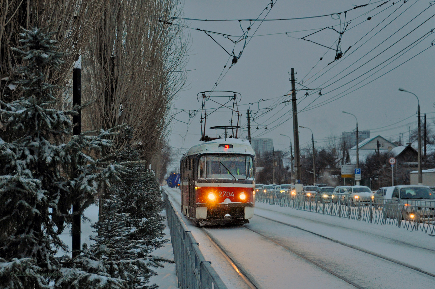 Volgograd, Tatra T3SU # 2704