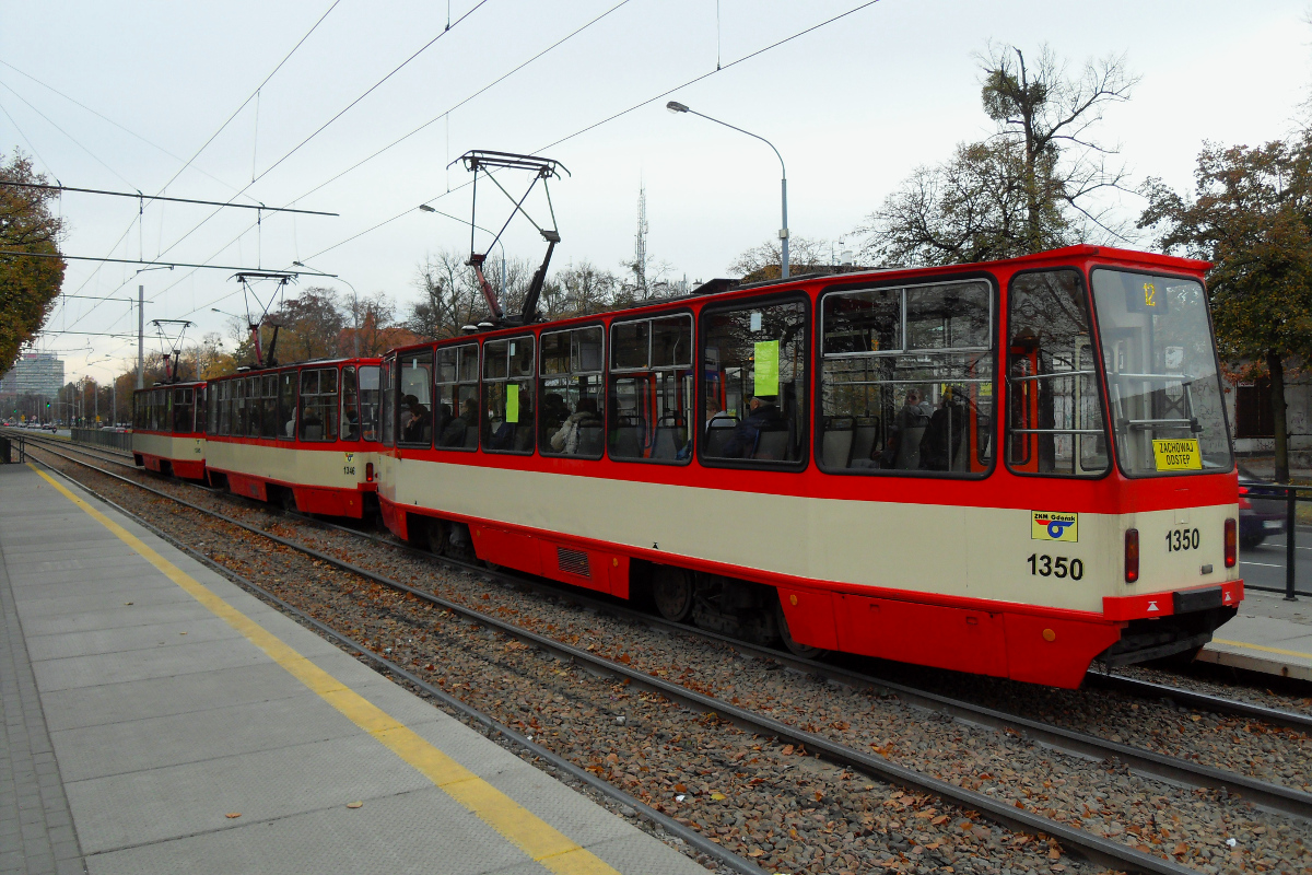 Гданьск, Konstal 105NaD № 1350