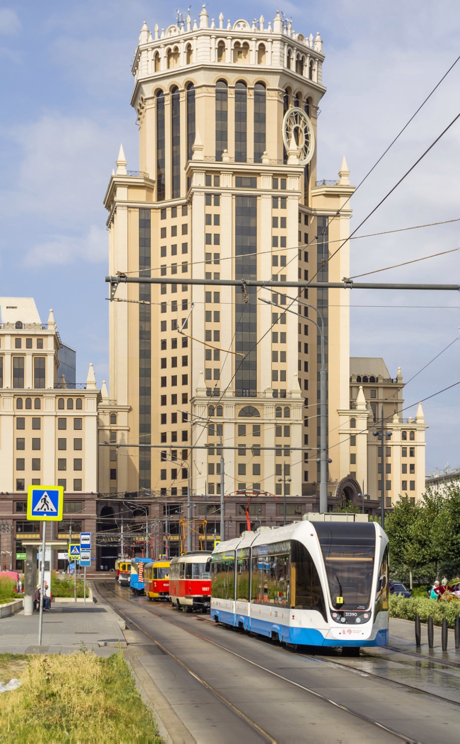 Москва, 71-931М «Витязь-М» № 31390; Москва — День Московского транспорта — 2024 (ночные репетиции парада трамваев 06.07.2024 и 11.07.2024, парад и выставка трамваев 13.07.2024)
