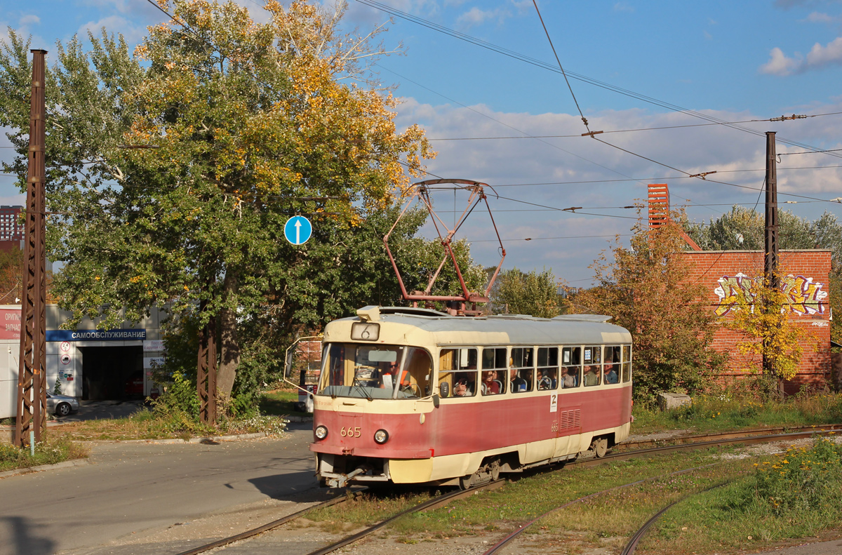 Екатеринбург, Tatra T3SU № 665