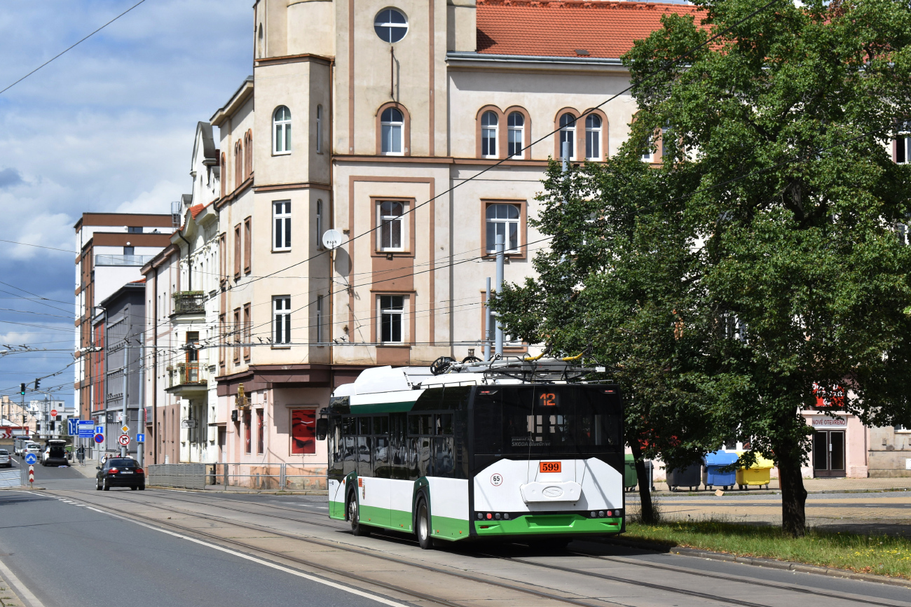 Plzeň, Škoda 26Tr Solaris IV Br. 599 Plzeň, Škoda 26Tr Solaris IV Br. 599