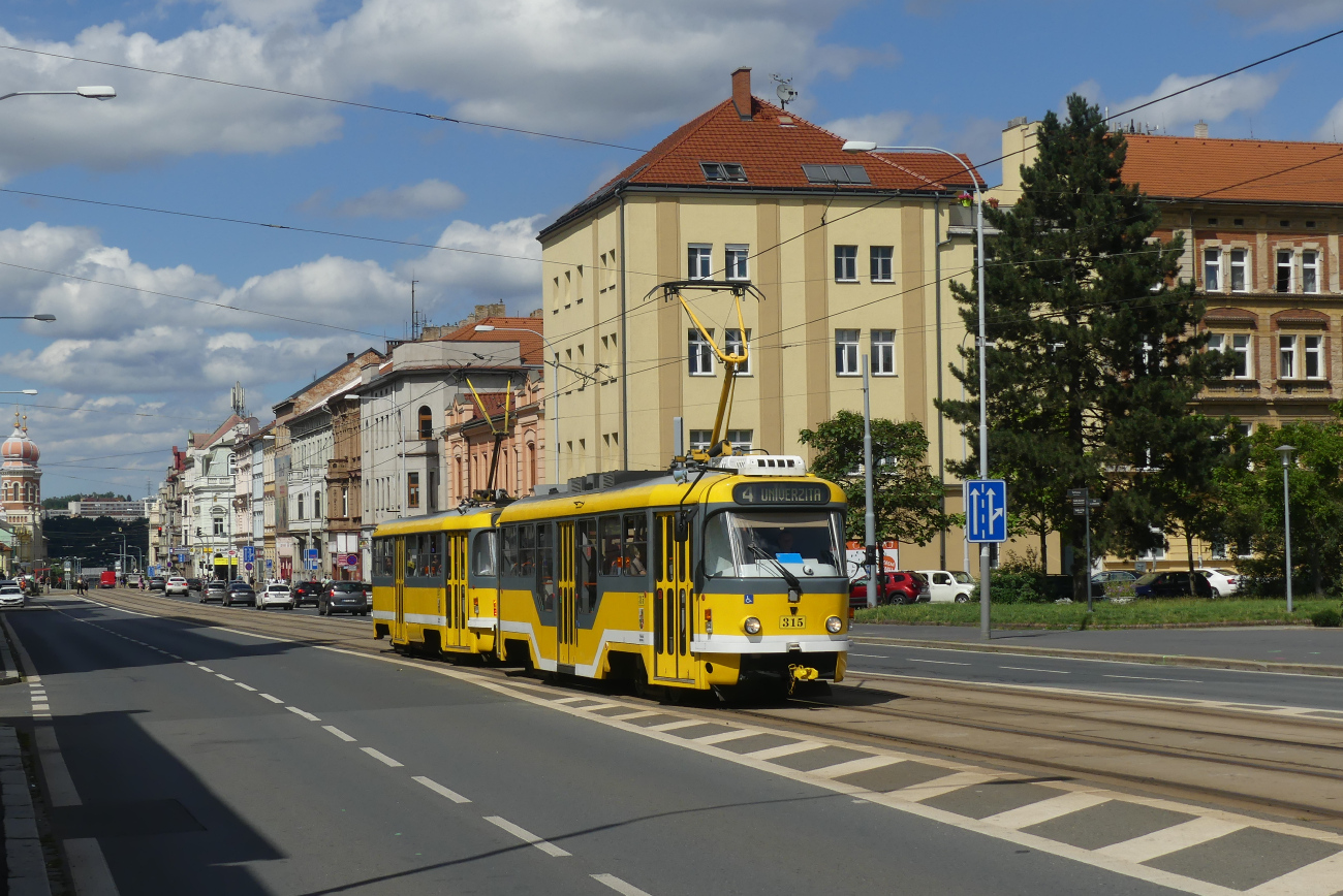 Пльзень, Tatra T3R.PLF № 315 Пльзень, Tatra T3R.PLF № 315