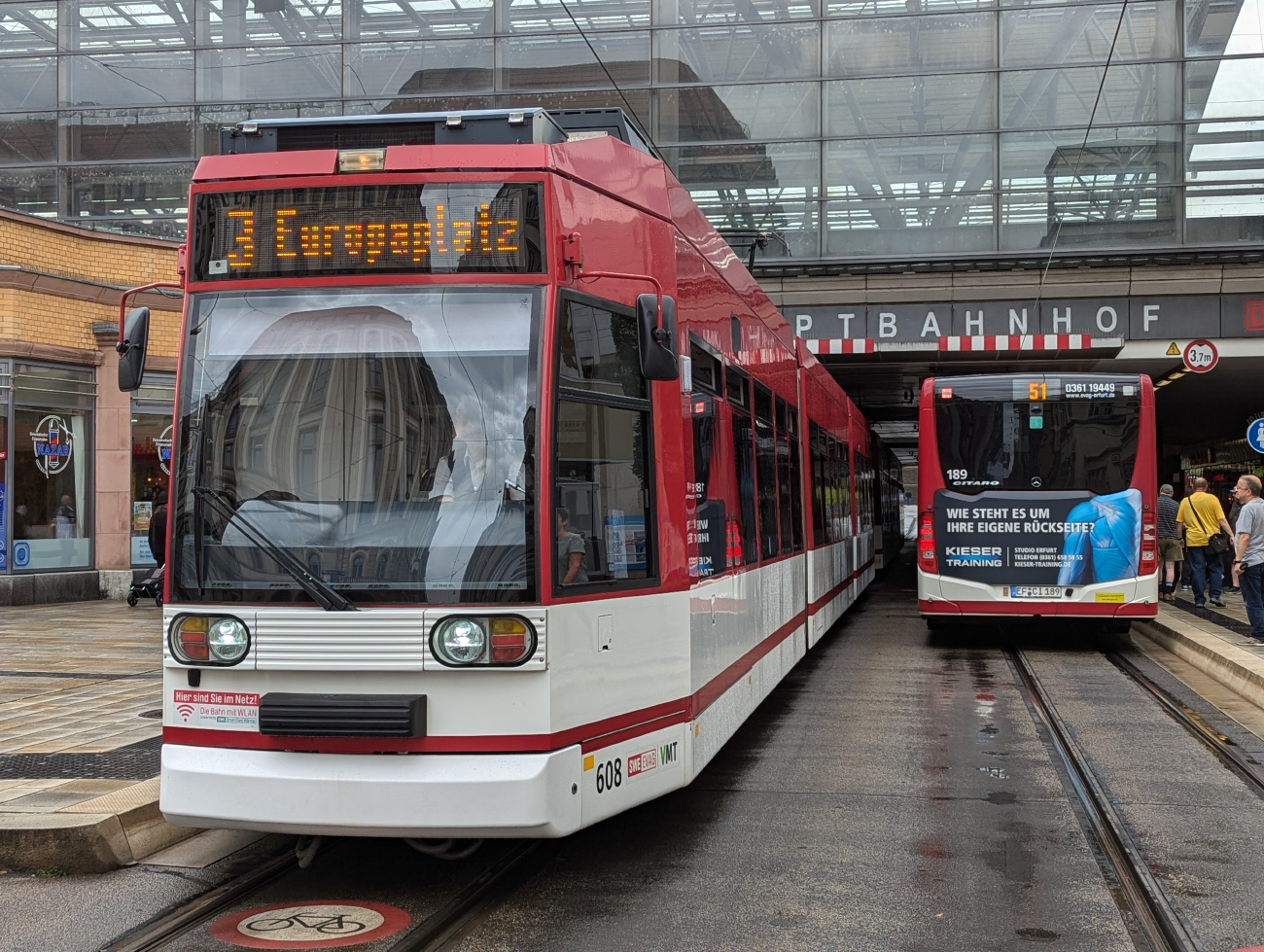 Эрфурт, Duewag MGT6DE № 608
