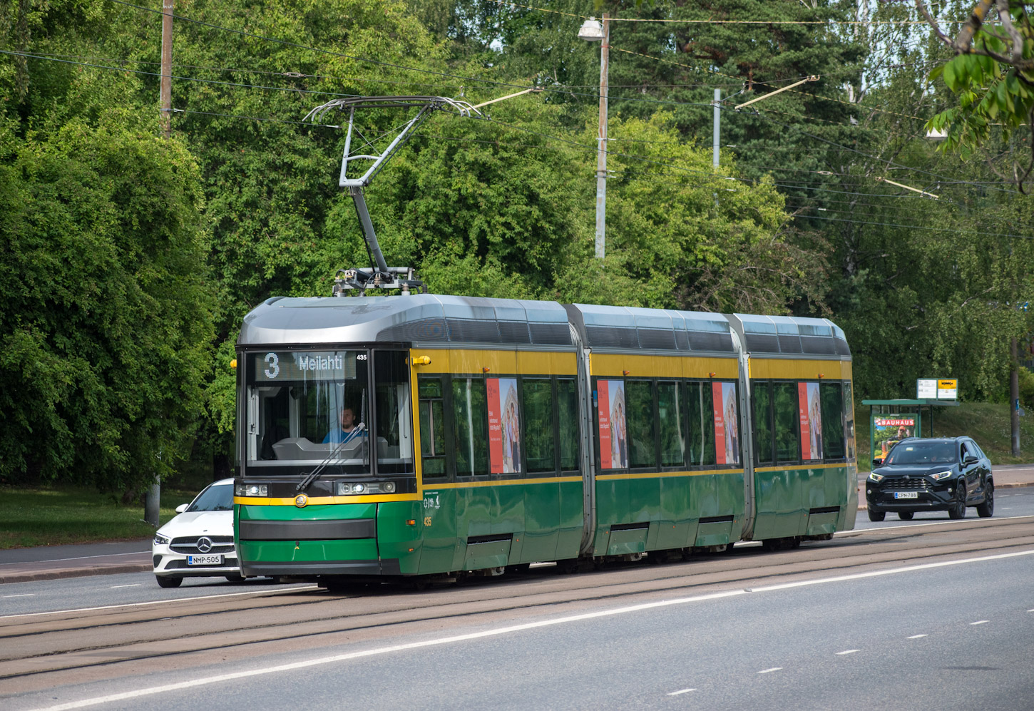Хельсинки — Эспоо, Škoda ForCity Smart Artic MLNRV3 № 435