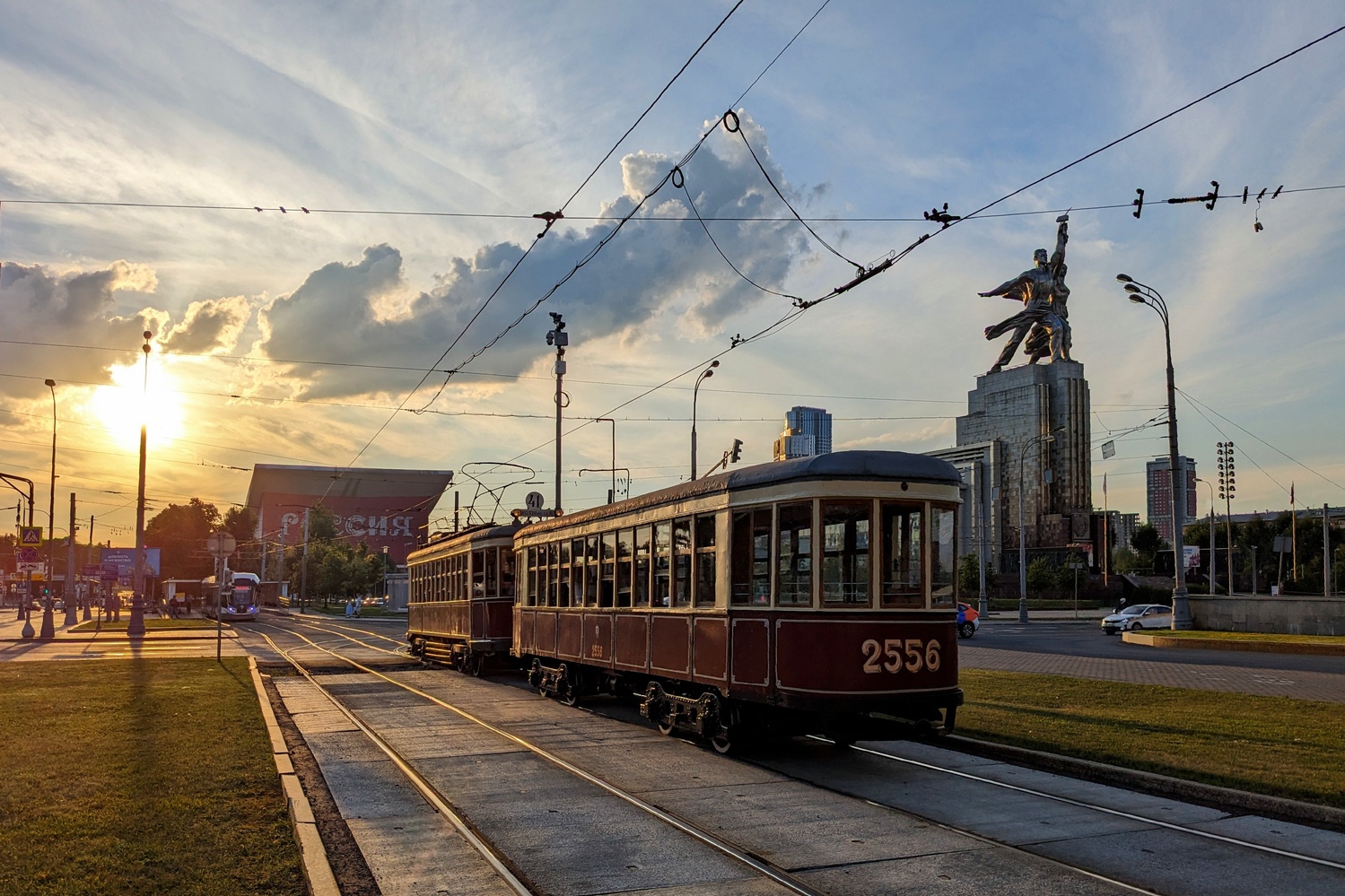 Москва, КП № 2556; Москва — День Московского транспорта — 2024 (ночные репетиции парада трамваев 06.07.2024 и 11.07.2024, парад и выставка трамваев 13.07.2024)