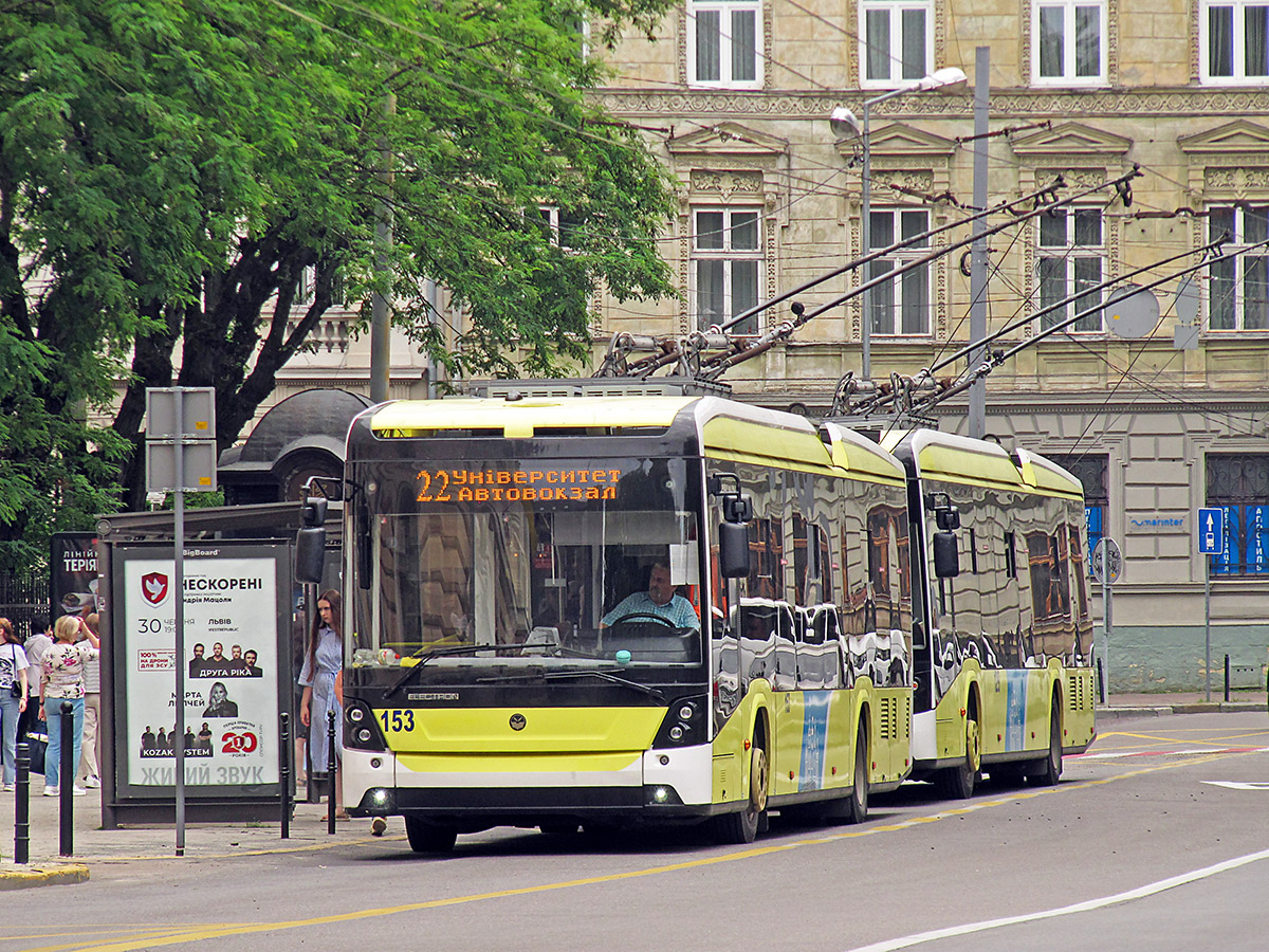 Львов, Electron T19102 № 153