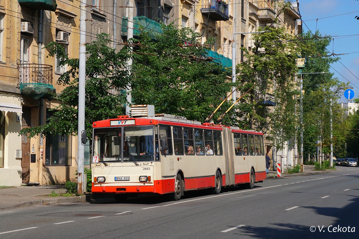 Вильнюс, Škoda 15Tr03/6 № 2603