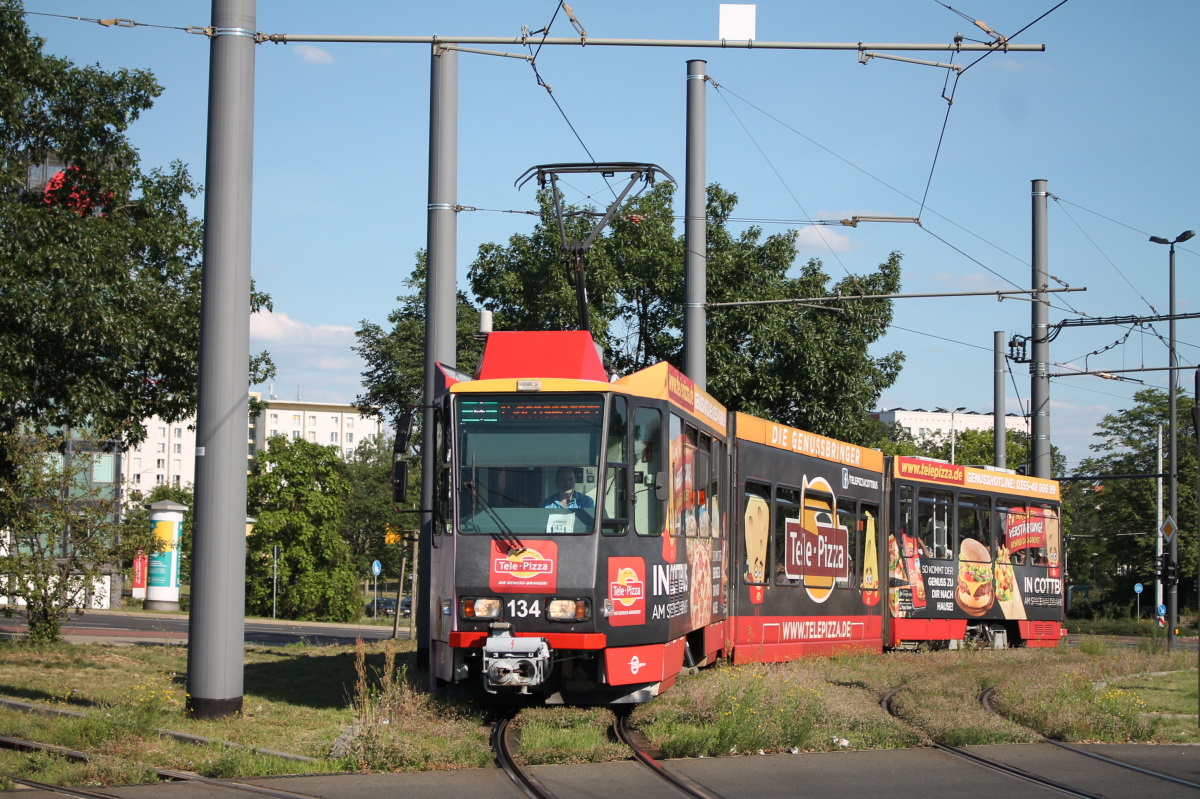 Котбус, Tatra KTNF6 № 134