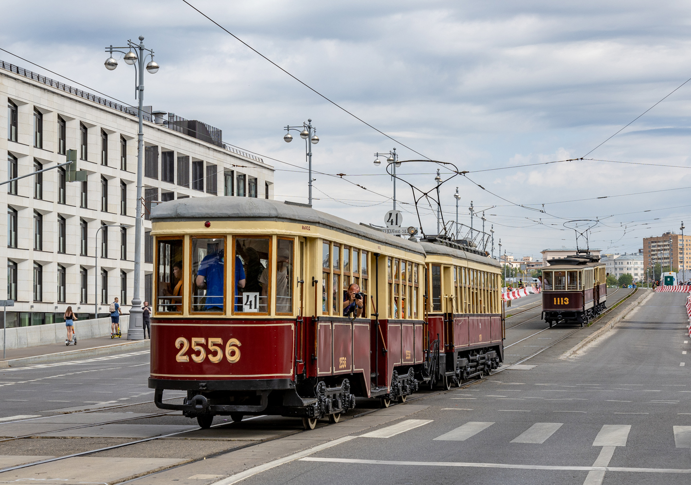 Москва, КП № 2556; Москва — День Московского транспорта — 2024 (репетиции парада трамваев 06.07.2024 и 11.07.2024, парад и выставка трамваев 13.07.2024)