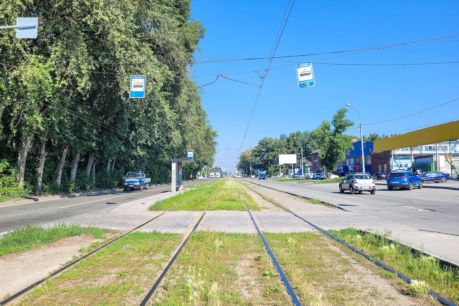 Novosibirsk — Tram road; Novosibirsk — Trolleybus roads