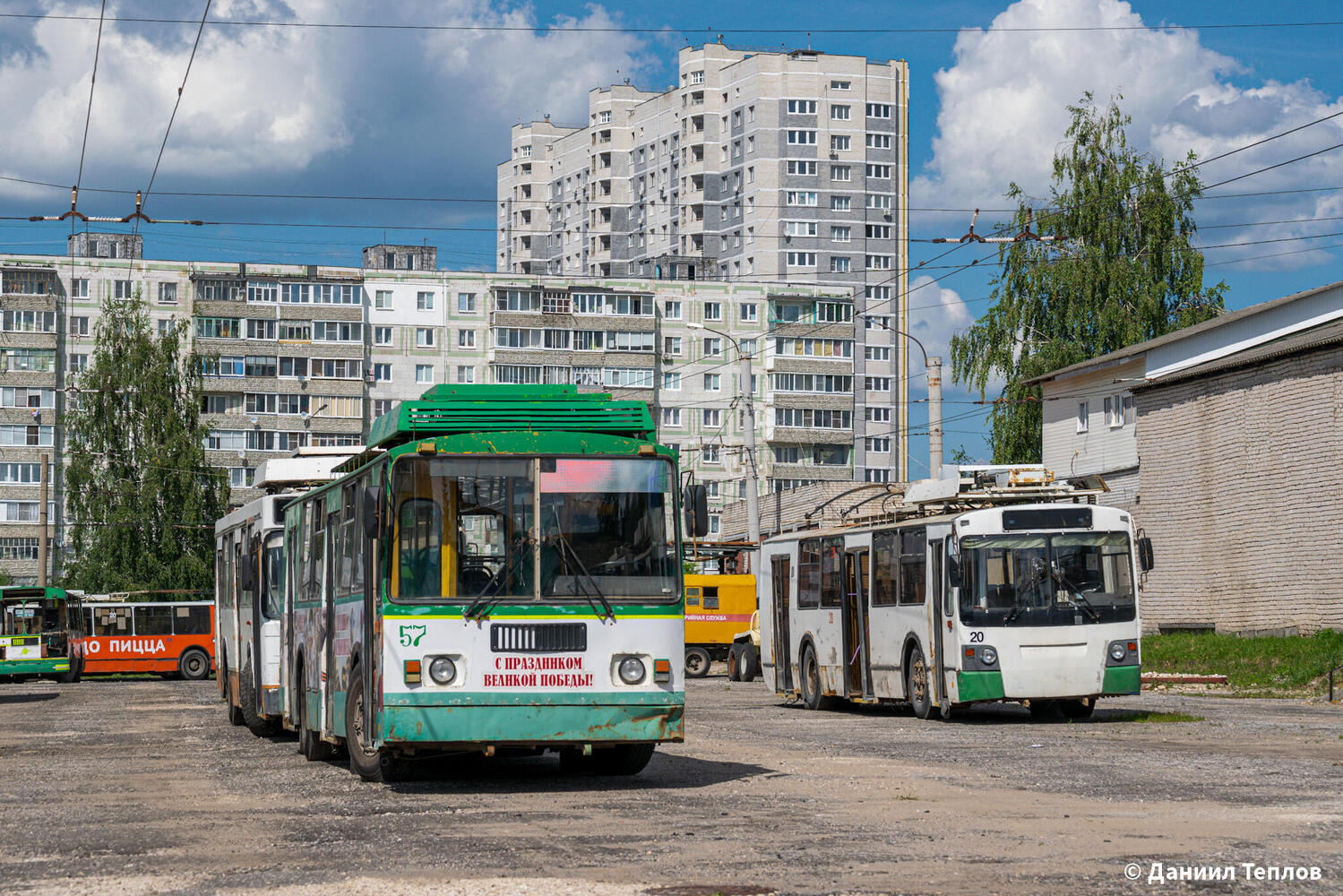 Ковров, ВЗТМ-5284 № 57; Ковров, ЗиУ-682 КР Иваново № 20