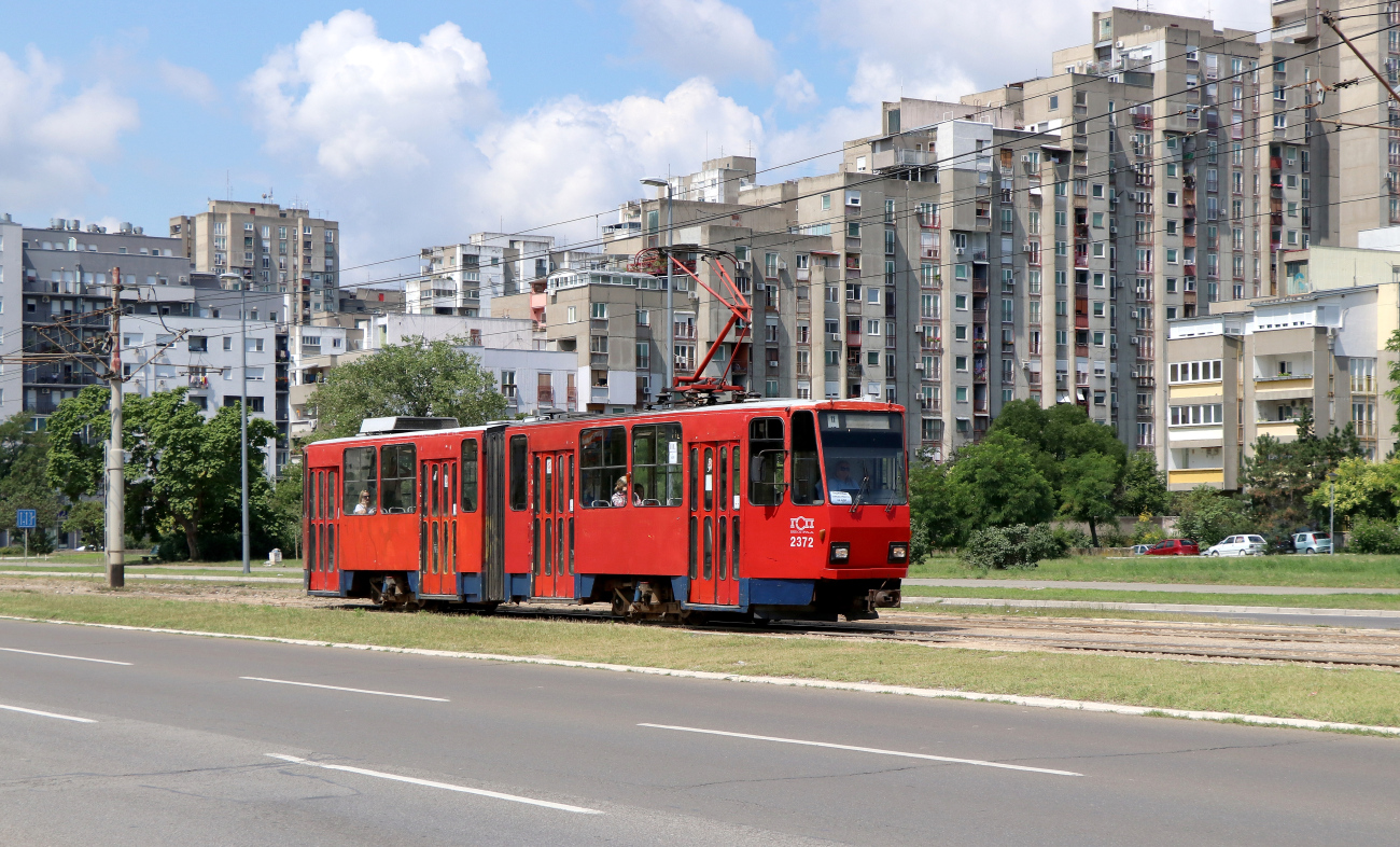 Белград, Tatra KT4YU № 2372