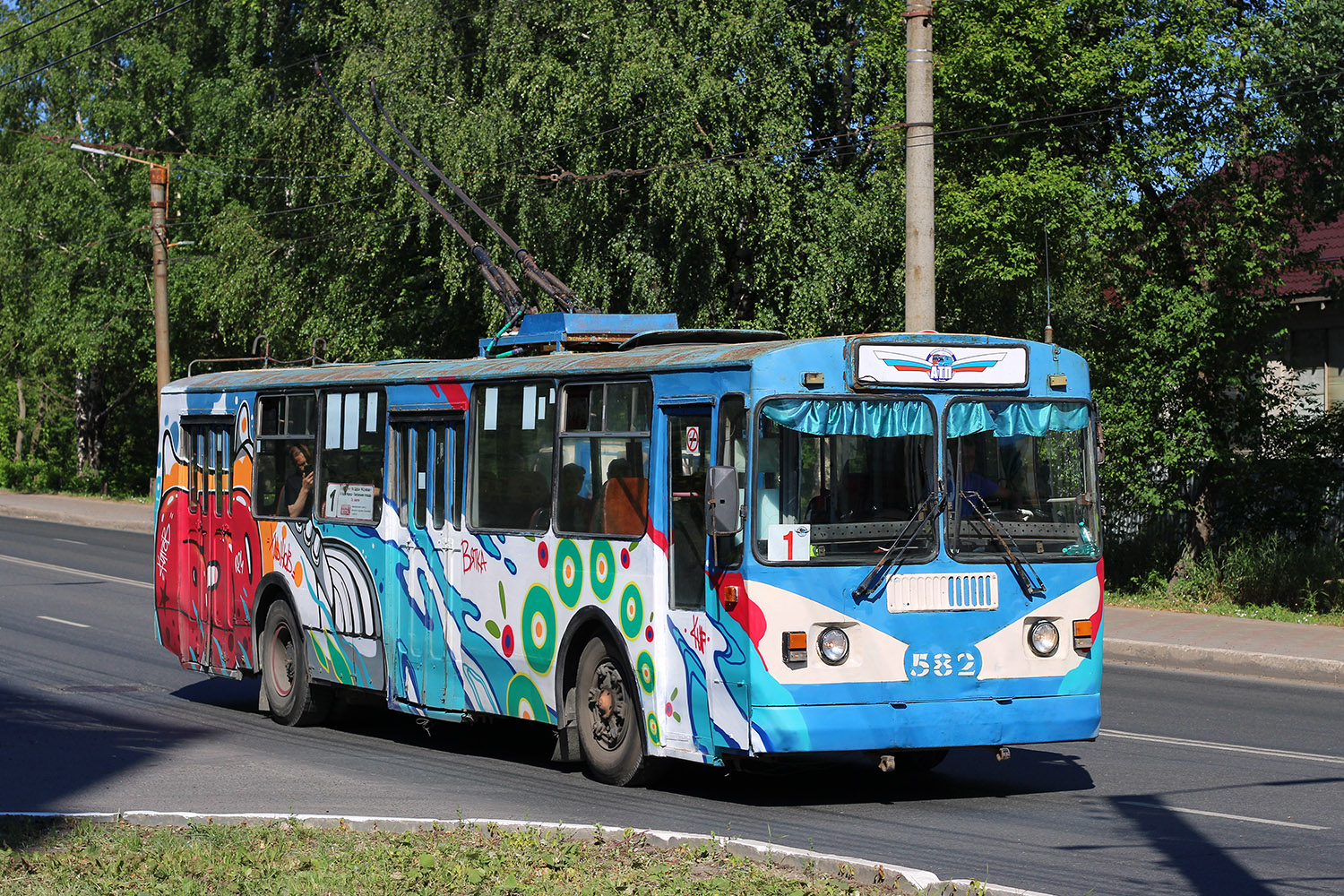 Киров, ЗиУ-682Г-012 [Г0А] № 582