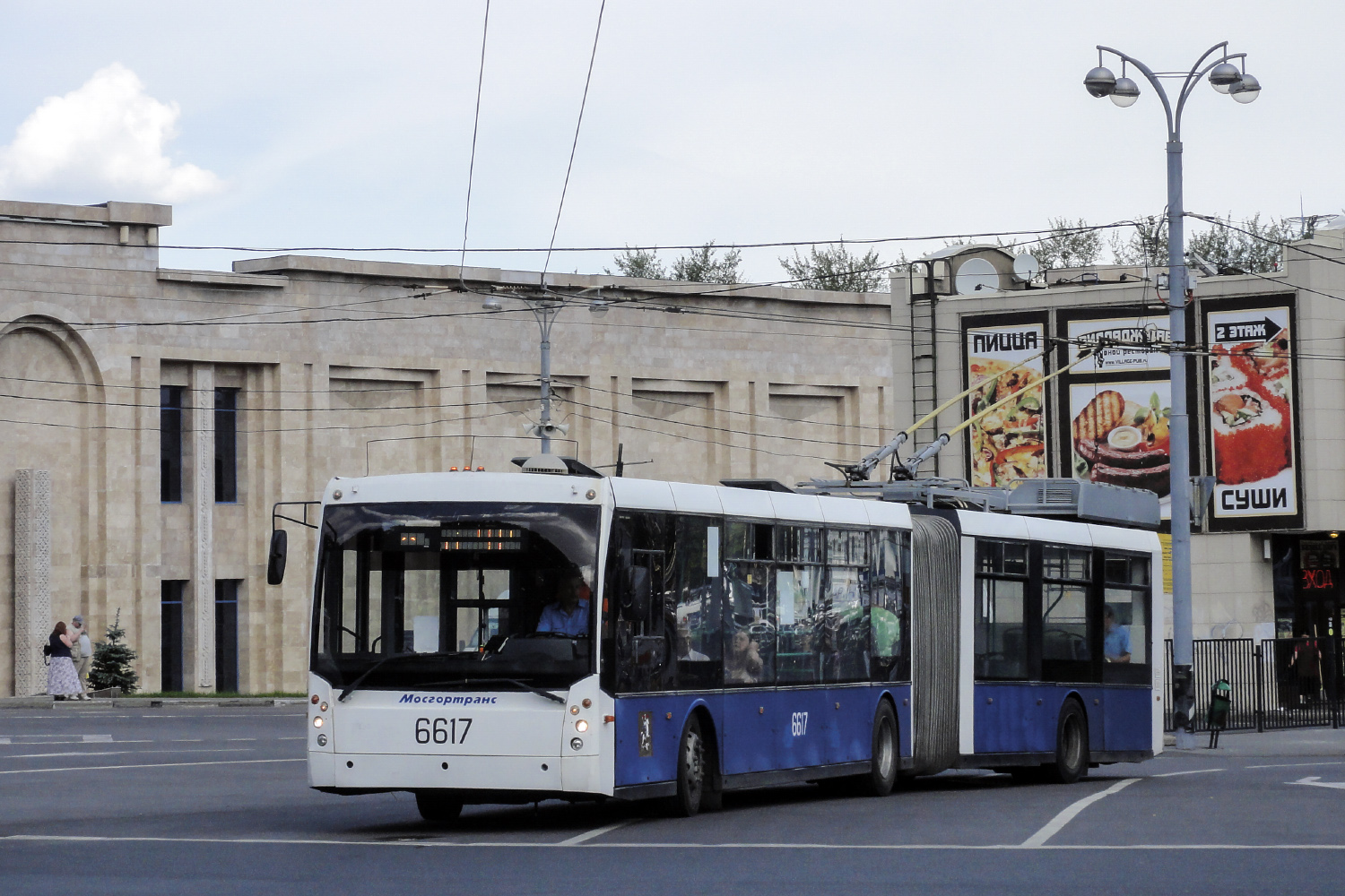 Москва, Тролза-6206.00 «Мегаполис» № 6617