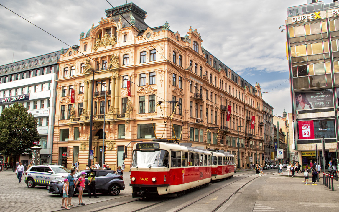 Прага, Tatra T3R.P № 8402