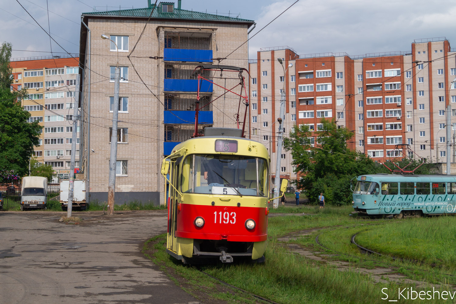 Ижевск, Tatra T3SU № 1193