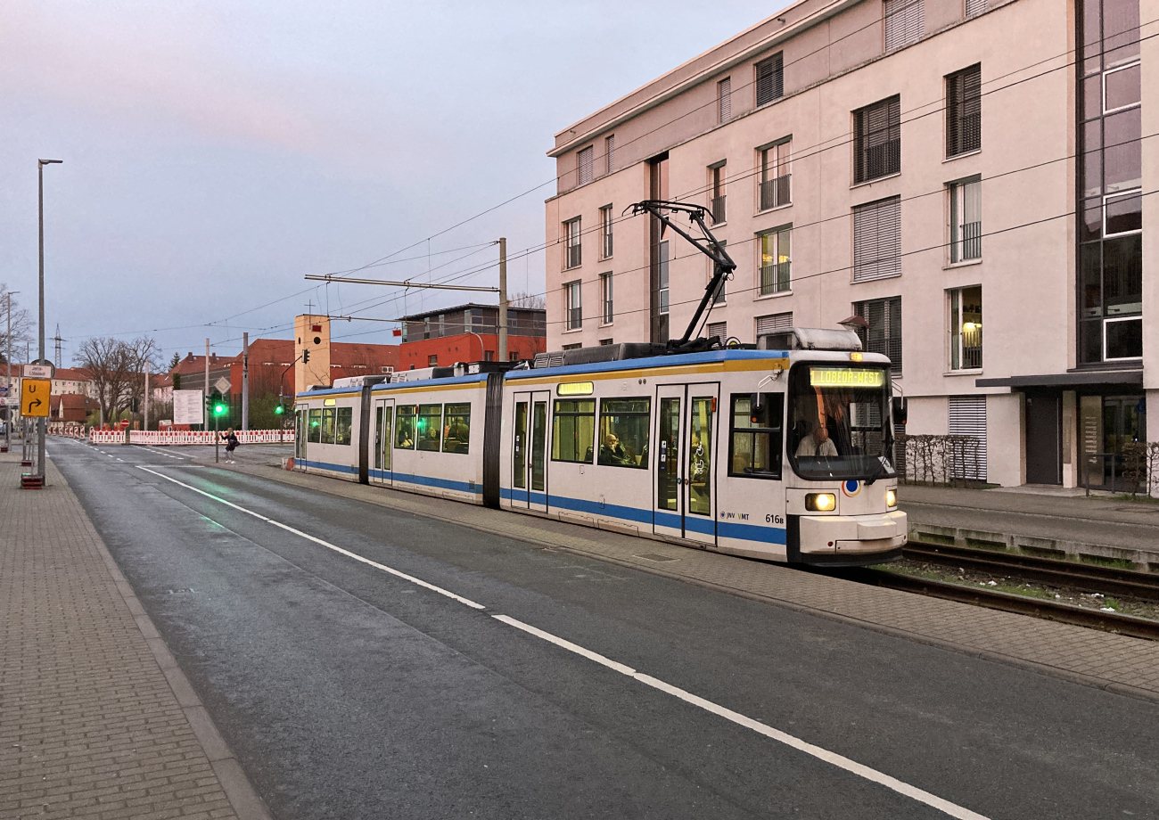 Йена, Adtranz GT6M-ZR № 616; Йена — Трамвайные линии и инфраструктура