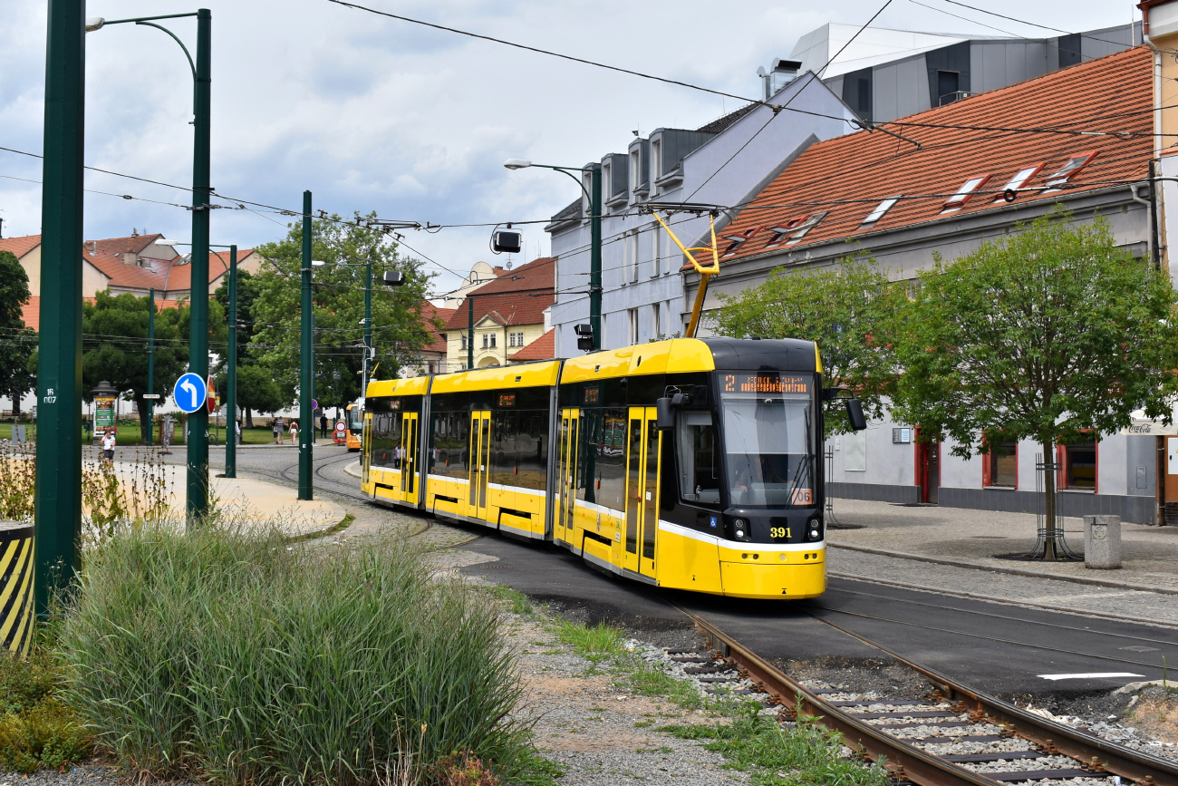 Plzeň, Škoda 40T ForCity Smart № 391