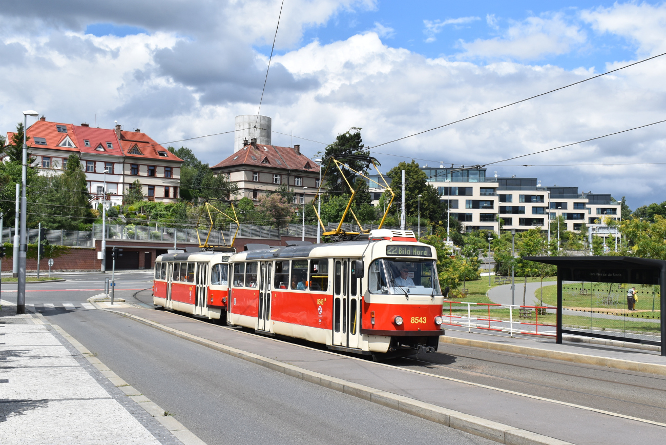 Прага, Tatra T3R.P № 8543