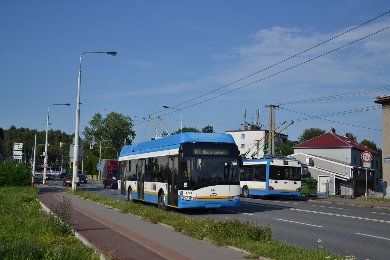 Острава, Solaris Trollino III 12 AC № 3714