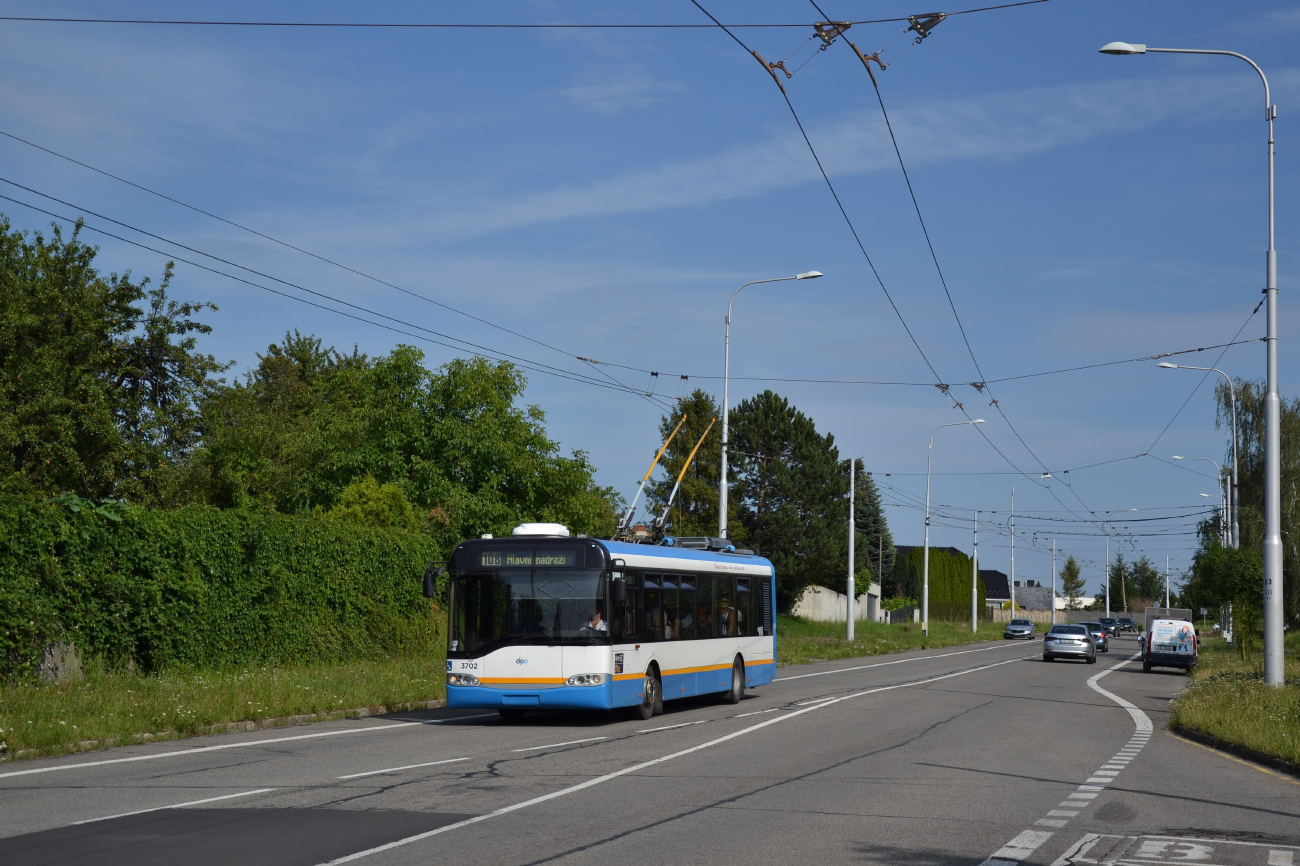 Острава, Solaris Trollino II 12 AC № 3702