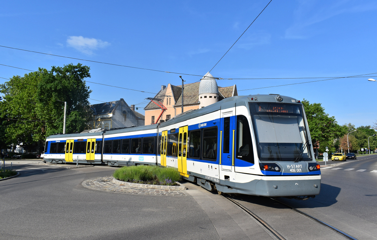 Сегед, Stadler Citylink № 001 (406 001)