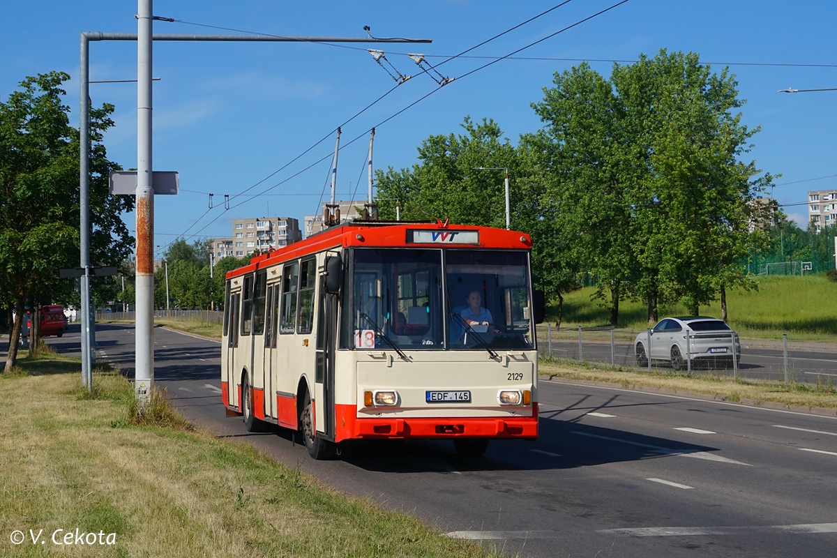 Вильнюс, Škoda 14Tr11/6 № 2129