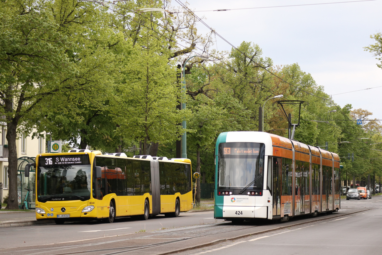 Потсдам, Stadler Variobahn № 424