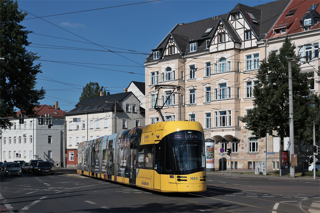 Лейпциг, Solaris Tramino Leipzig (NGT10) № 1023