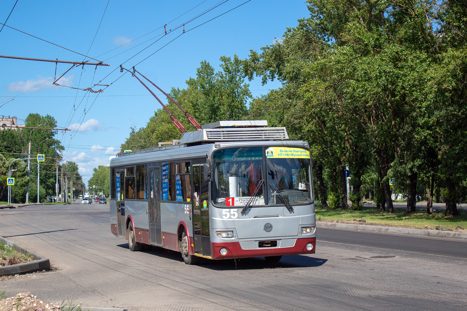 Великий Новгород, ЛиАЗ-52803 (ВЗТМ) № 55