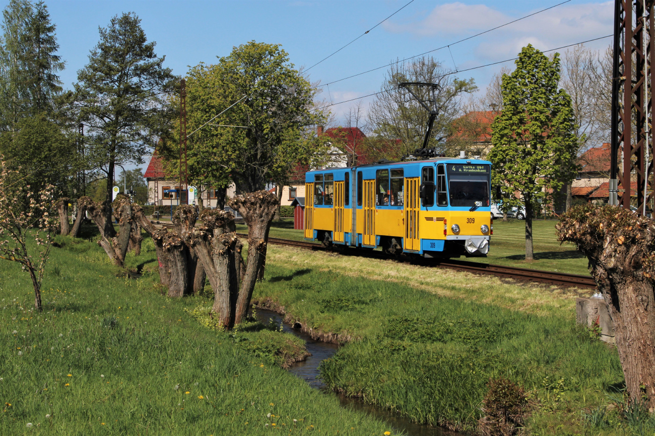 Гота, Tatra KT4DC № 309