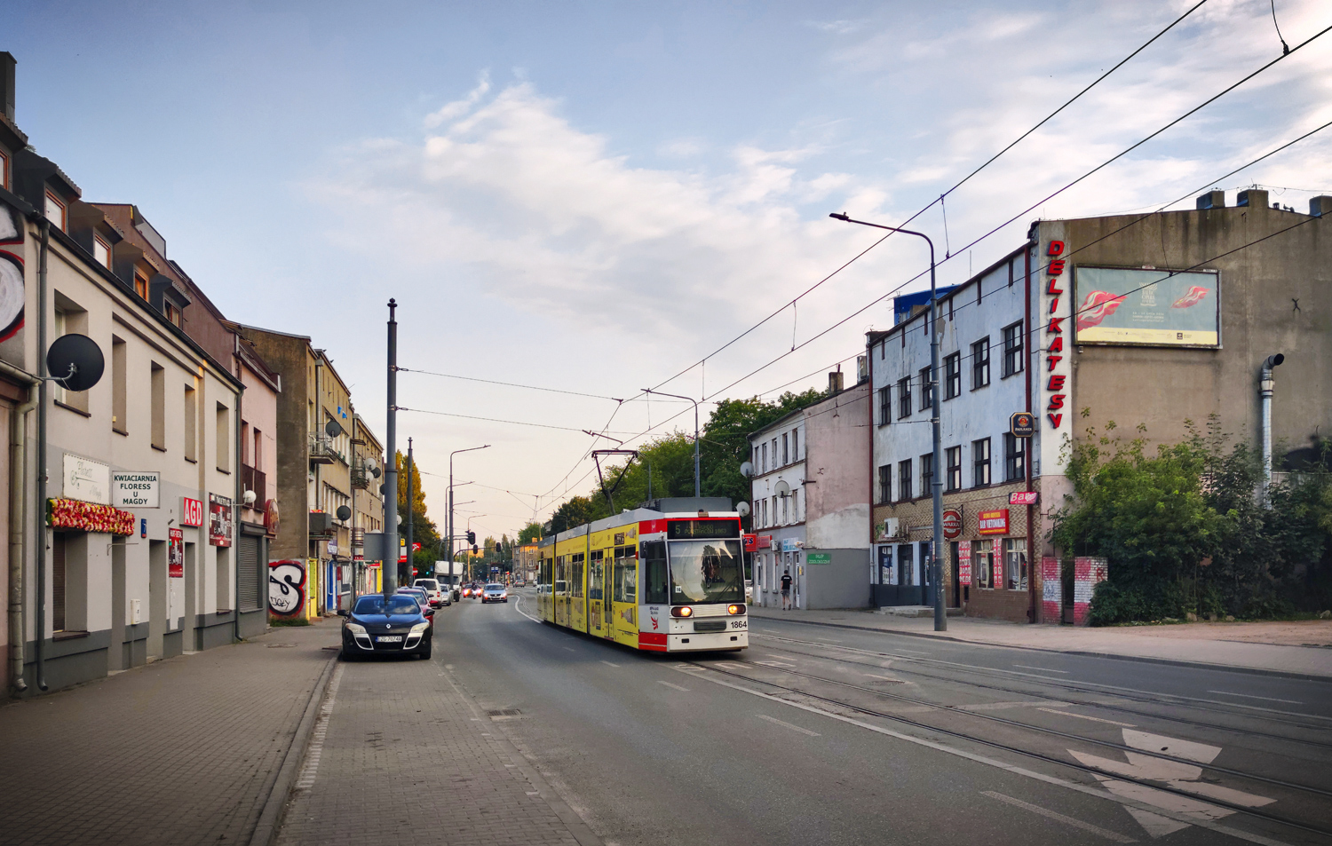 Лодзь, Duewag MGT6D № 1864