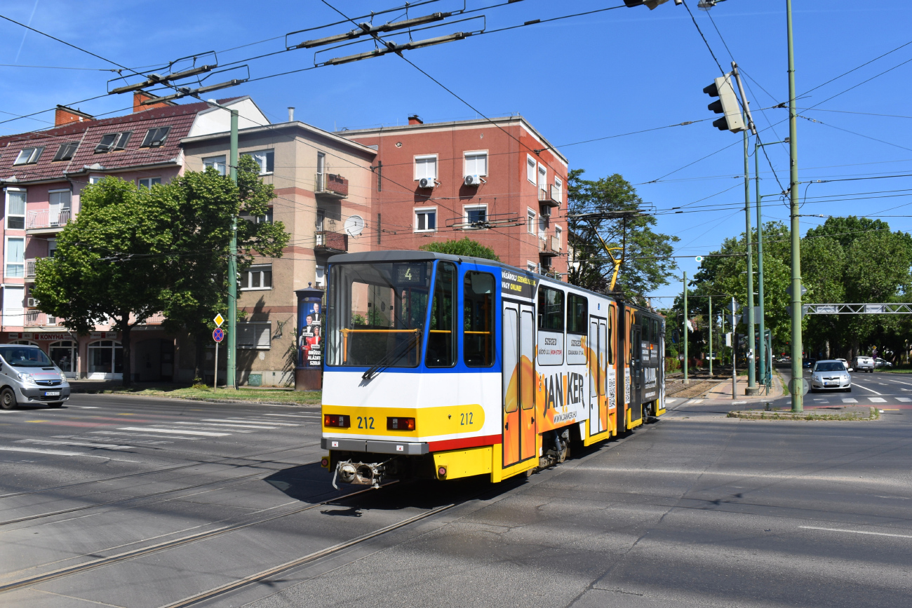 Сегед, Tatra KT4DMC № 212
