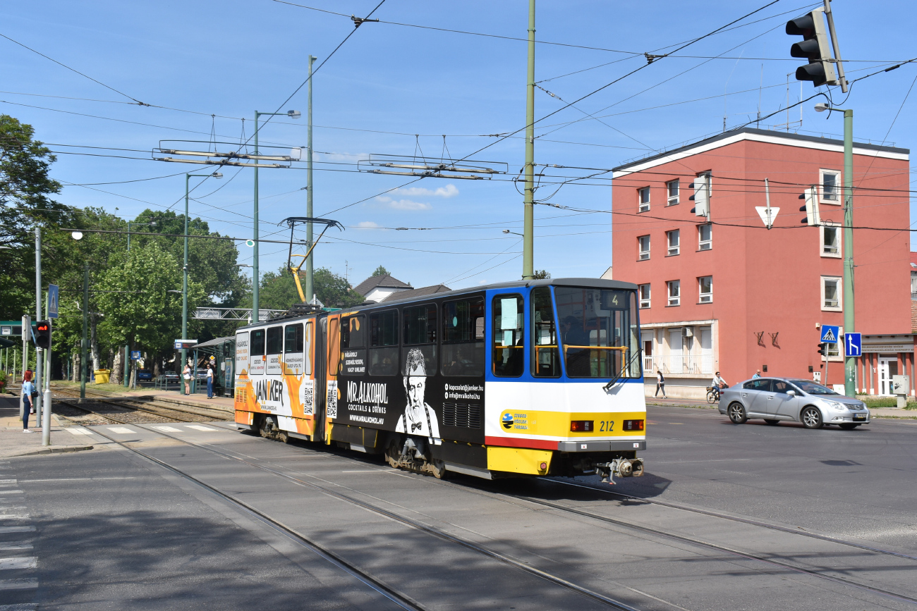 Сегед, Tatra KT4DMC № 212