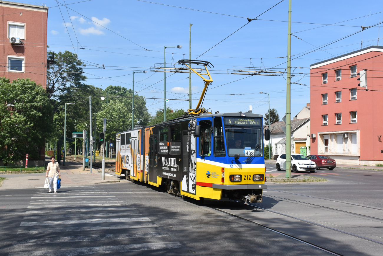 Szeged, Tatra KT4DMC # 212
